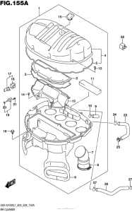 GSX-S1000 (ABS) Воздушный фильтр