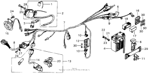 MT125 Жгут проводов