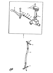 CW50 Передний тормозной цилиндр