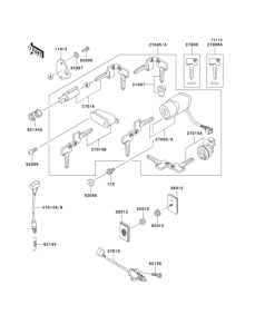 VN800 Замок зажикания