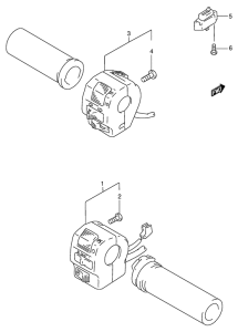 VS800 Рулевой переключатель