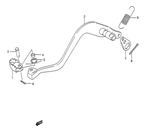 TS200 Передний суппорт