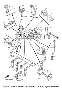 YZF-R6 Электрика 1