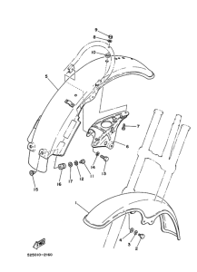TY175 ﾌﾛﾝﾄﾌｴﾝﾀﾞ. ﾘﾔﾌｴﾝﾀﾞ