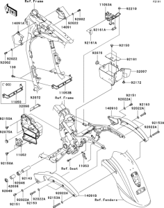 VN1600 Frame fittings(a1 / a2)