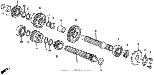Z50R Трансмиссия
