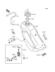  Топливный бак