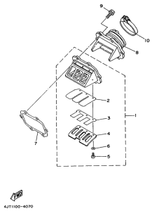 TZ125 Впускная система