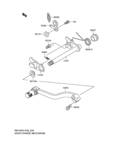 RM100 Переключатель передач