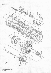 GSX-R600 Бендикс