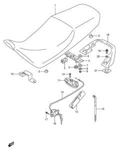 VX800 Пружина