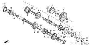 XL185 Трансмиссия