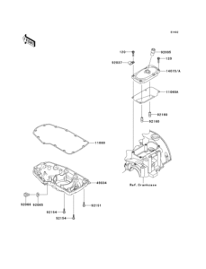 EJ800 Поддон картера