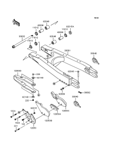 KLX250 Маятник