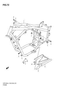 VZR1800 Frame comp