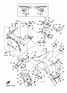 YZF-R1 Обтекатель 2