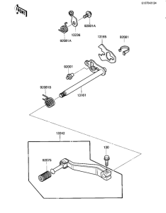 KL600 Переключатель передач