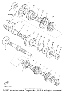 FZR1000D Трансмиссия
