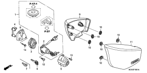 VTX1800C Боковая крышка