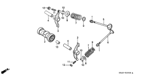 C50 Распред вал / клапана
