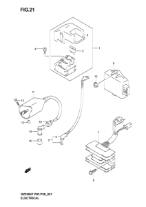 GZ250 Equipo electrico