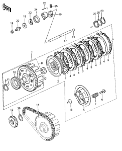 KZ400 Бендикс