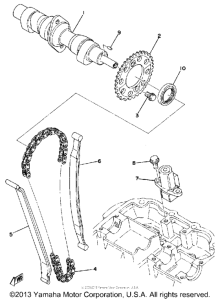 XS360_2D - 1977 Camshaft-chain tensioner
