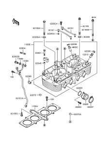 ZR1100 Головка цилиндров