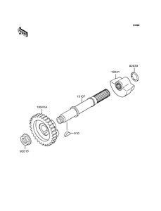 BJ250 Валансирный вал