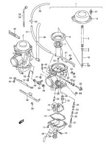 DR800 Carburetor assy
