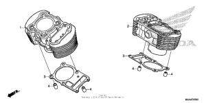 VT750C2B Цилиндры