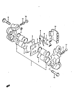 GSX-R400 Fr. calipers