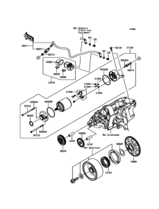 EX400 スタータモータ