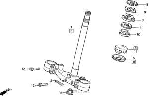 ST1100 Траверса нижняя