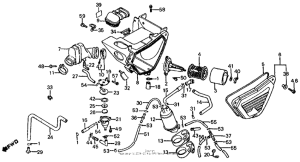 XL200R Воздушный фильтр