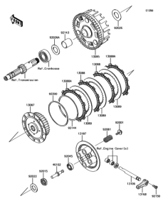 BJ250LGFA クラッチ