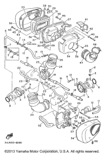 XV750H1 Впускная система