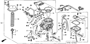 PS250 Карбюратор