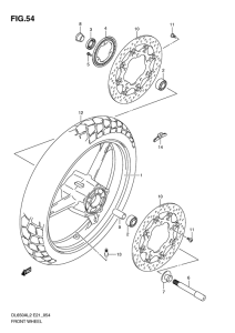DL650 (ABS) Transom + tube