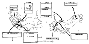 NS50 Лейбл предостережения