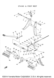 YD3 Stand and footrest