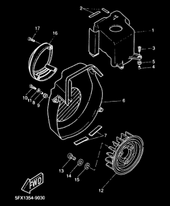 CW50RS Cubierta de aire ventilador
