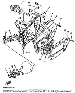 TW200 Воздушный фильтр