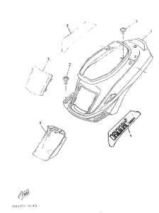 CW50 Side cover  /  oil tank
