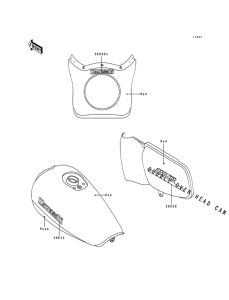 EL250 Наклейки