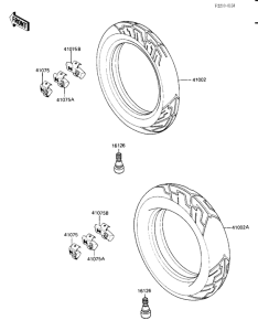 ZX600 Покрышки