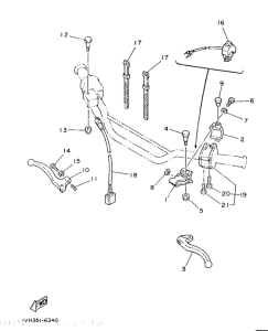 IT200 Handle switch. lever