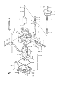 TS200 Carburetor assy
