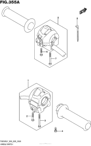 TU250 Рулевые переключатели