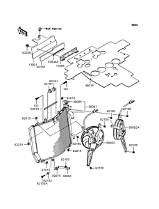 ZG1400 Радиатор